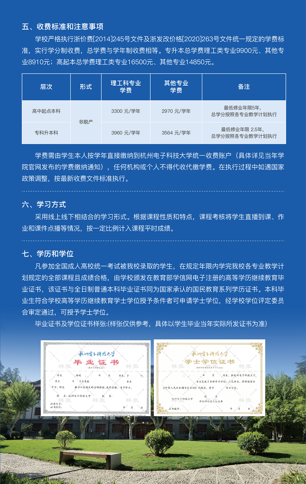 2025年杭州电子科技大学高等学历继续教育报考指南